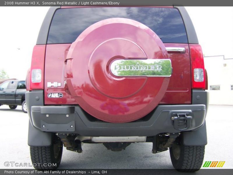 Sonoma Red Metallic / Light Cashmere/Ebony 2008 Hummer H3 X