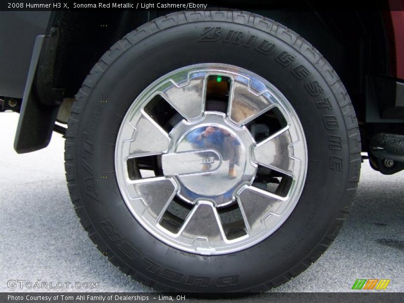 Sonoma Red Metallic / Light Cashmere/Ebony 2008 Hummer H3 X
