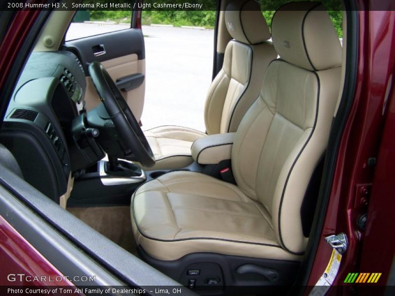 Sonoma Red Metallic / Light Cashmere/Ebony 2008 Hummer H3 X