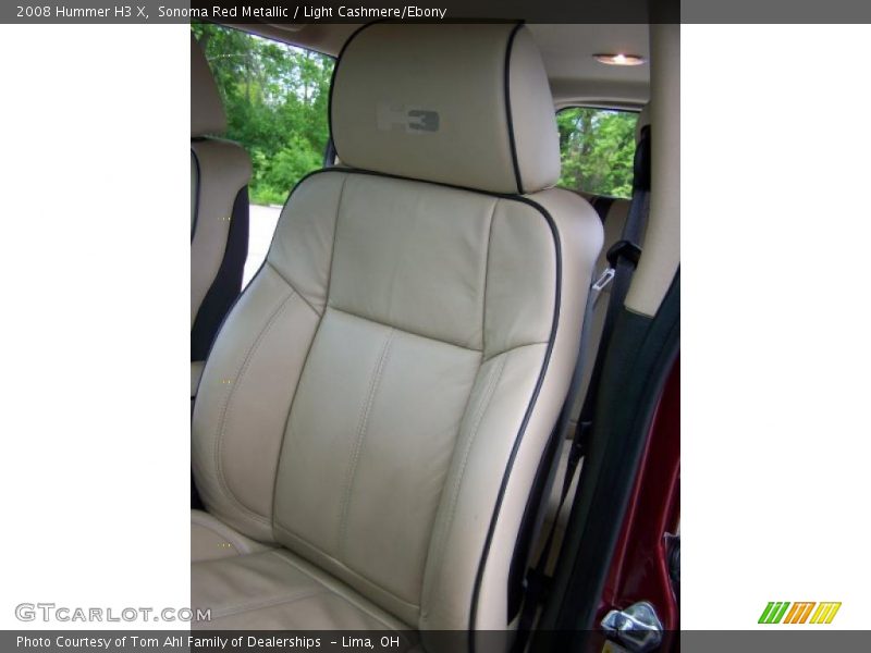 Sonoma Red Metallic / Light Cashmere/Ebony 2008 Hummer H3 X