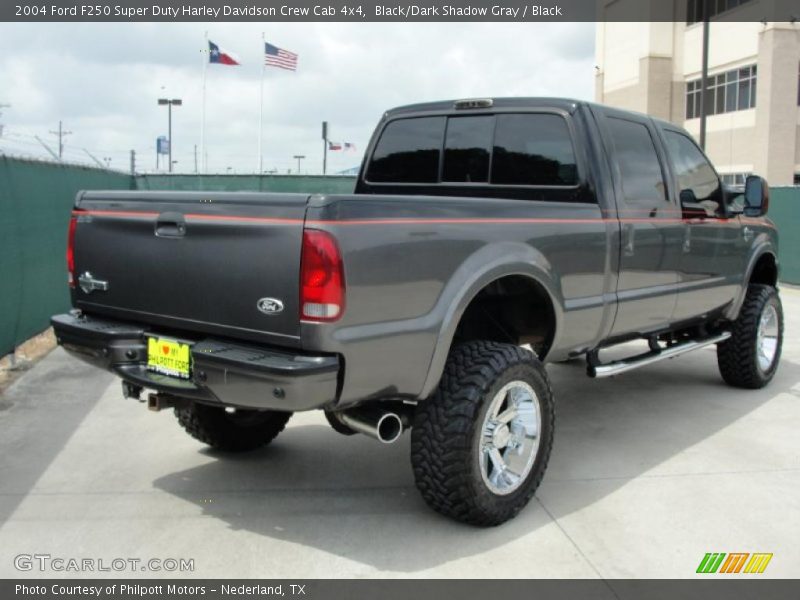 Black/Dark Shadow Gray / Black 2004 Ford F250 Super Duty Harley Davidson Crew Cab 4x4