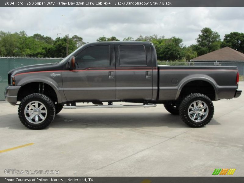 Black/Dark Shadow Gray / Black 2004 Ford F250 Super Duty Harley Davidson Crew Cab 4x4