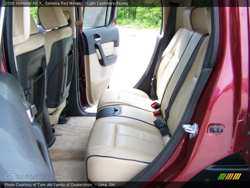 Sonoma Red Metallic / Light Cashmere/Ebony 2008 Hummer H3 X