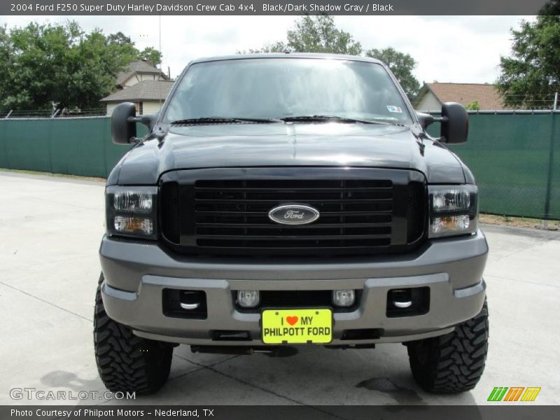 Black/Dark Shadow Gray / Black 2004 Ford F250 Super Duty Harley Davidson Crew Cab 4x4