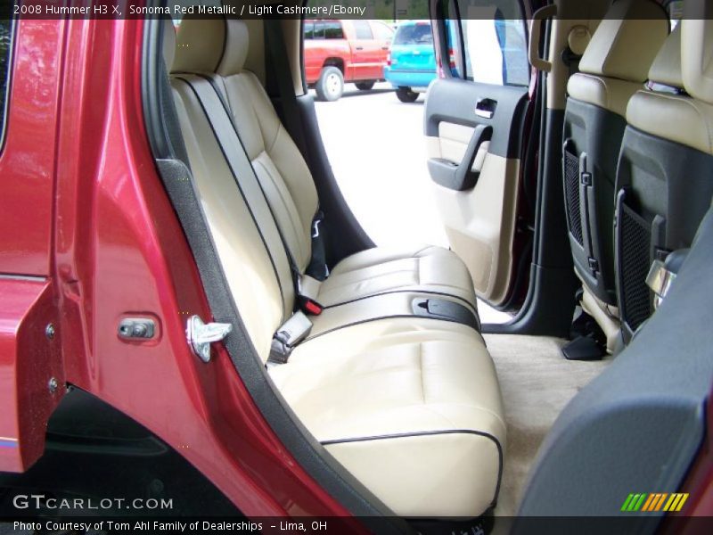 Sonoma Red Metallic / Light Cashmere/Ebony 2008 Hummer H3 X