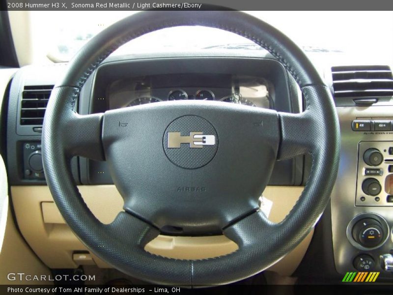 Sonoma Red Metallic / Light Cashmere/Ebony 2008 Hummer H3 X