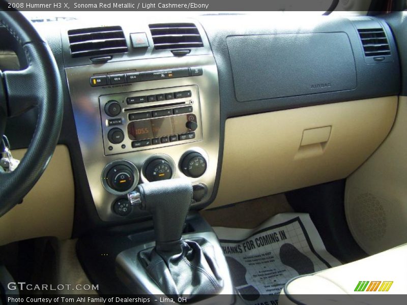 Sonoma Red Metallic / Light Cashmere/Ebony 2008 Hummer H3 X