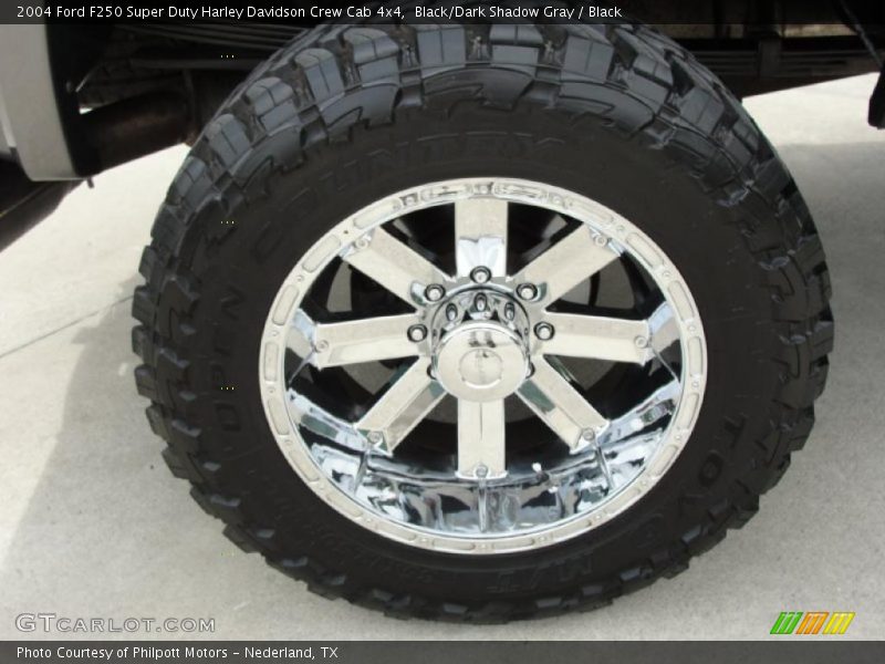 Black/Dark Shadow Gray / Black 2004 Ford F250 Super Duty Harley Davidson Crew Cab 4x4