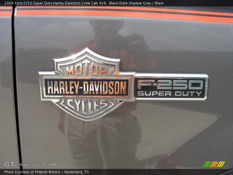 Black/Dark Shadow Gray / Black 2004 Ford F250 Super Duty Harley Davidson Crew Cab 4x4