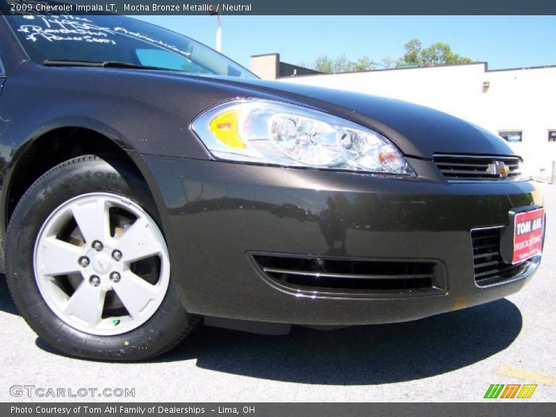 Mocha Bronze Metallic / Neutral 2009 Chevrolet Impala LT