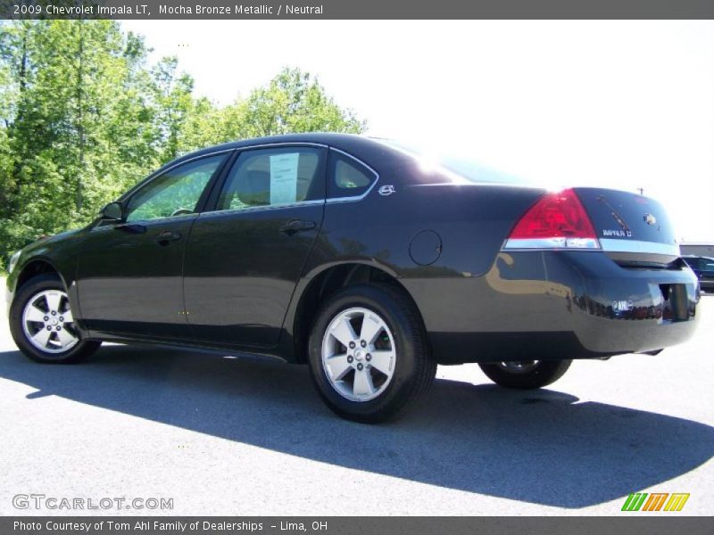 Mocha Bronze Metallic / Neutral 2009 Chevrolet Impala LT
