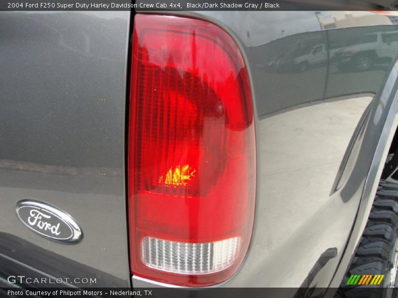 Black/Dark Shadow Gray / Black 2004 Ford F250 Super Duty Harley Davidson Crew Cab 4x4