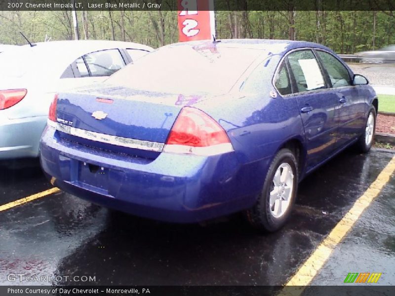 Laser Blue Metallic / Gray 2007 Chevrolet Impala LT