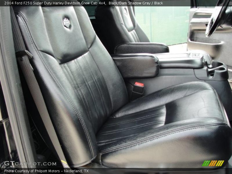 Black/Dark Shadow Gray / Black 2004 Ford F250 Super Duty Harley Davidson Crew Cab 4x4