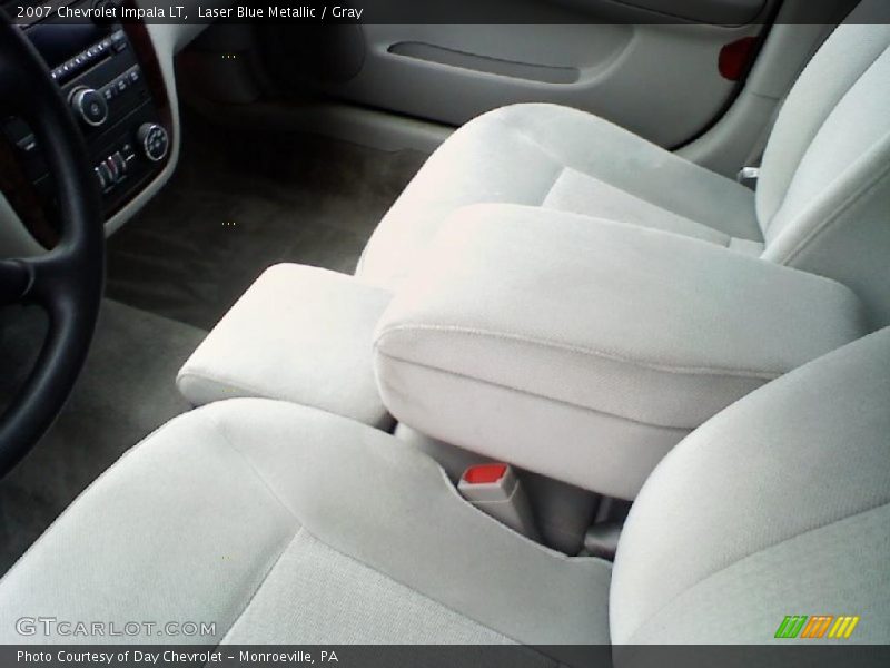 Laser Blue Metallic / Gray 2007 Chevrolet Impala LT
