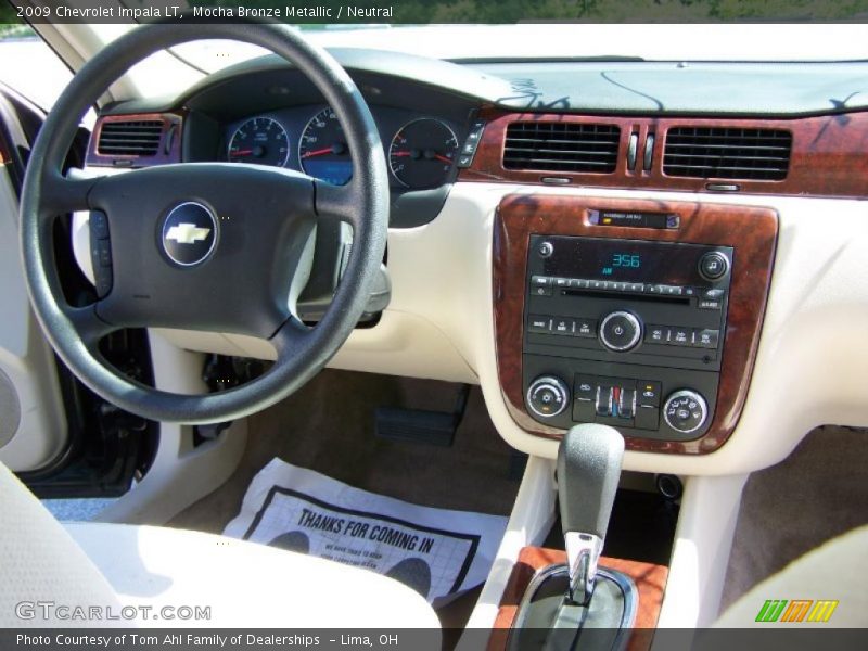 Mocha Bronze Metallic / Neutral 2009 Chevrolet Impala LT