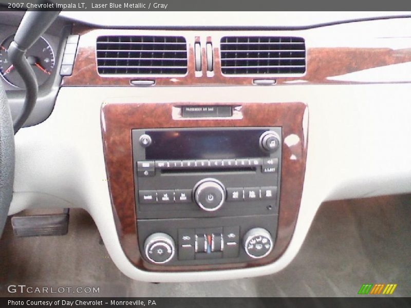 Laser Blue Metallic / Gray 2007 Chevrolet Impala LT