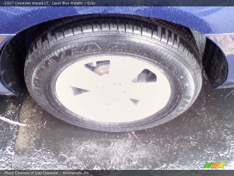 Laser Blue Metallic / Gray 2007 Chevrolet Impala LT