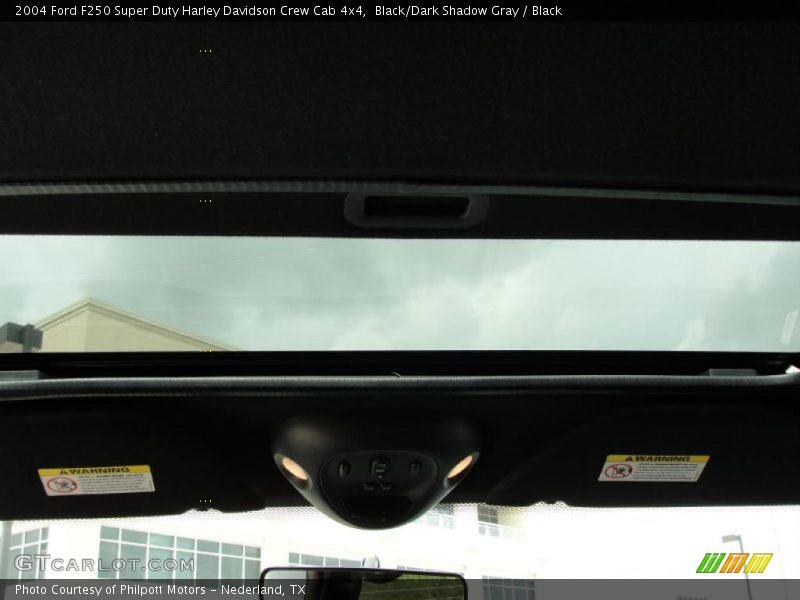 Black/Dark Shadow Gray / Black 2004 Ford F250 Super Duty Harley Davidson Crew Cab 4x4
