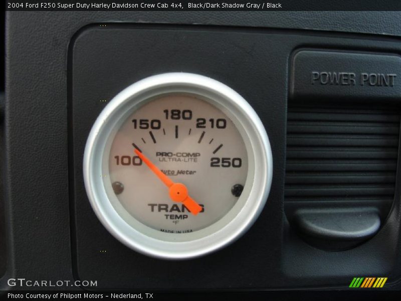 Black/Dark Shadow Gray / Black 2004 Ford F250 Super Duty Harley Davidson Crew Cab 4x4