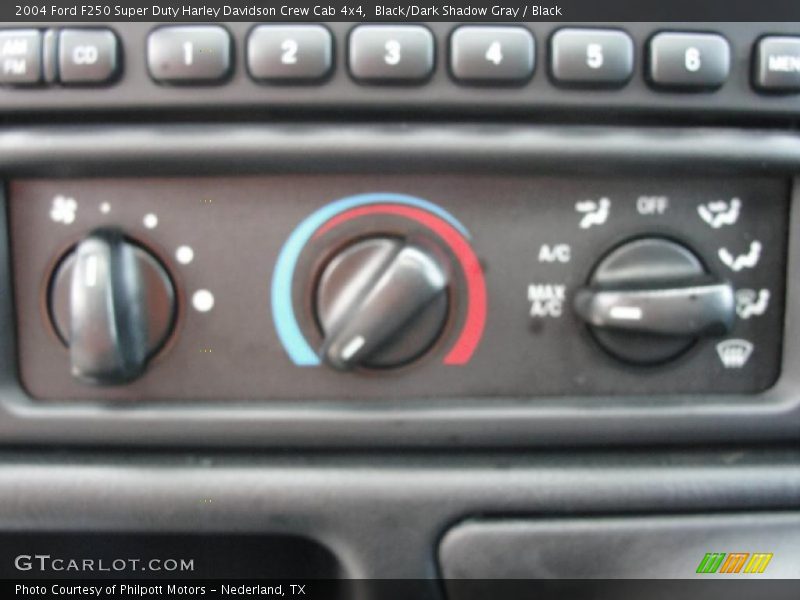 Black/Dark Shadow Gray / Black 2004 Ford F250 Super Duty Harley Davidson Crew Cab 4x4