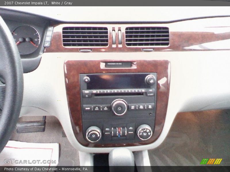 White / Gray 2007 Chevrolet Impala LT