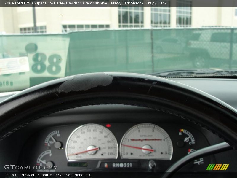 Black/Dark Shadow Gray / Black 2004 Ford F250 Super Duty Harley Davidson Crew Cab 4x4