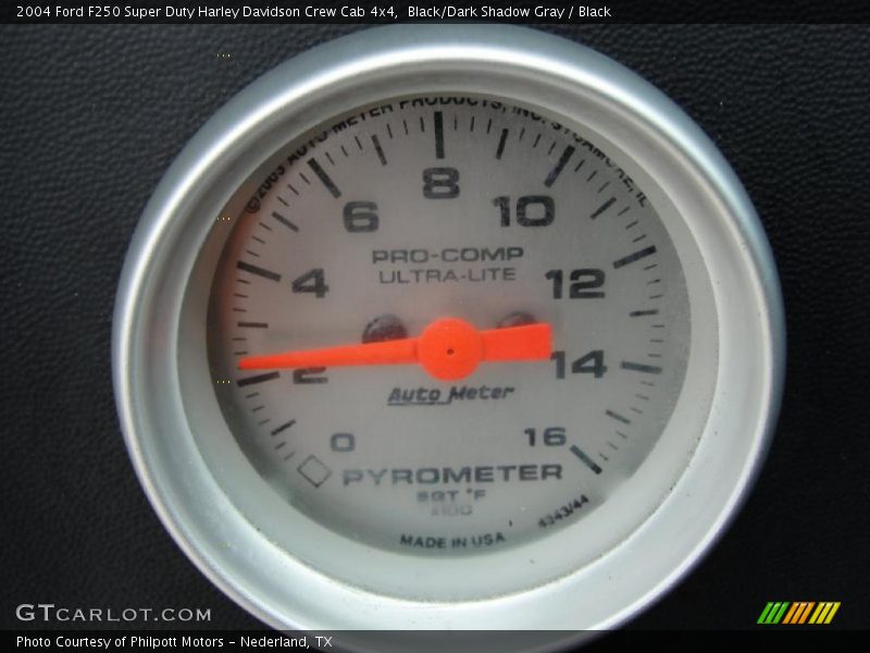 Black/Dark Shadow Gray / Black 2004 Ford F250 Super Duty Harley Davidson Crew Cab 4x4