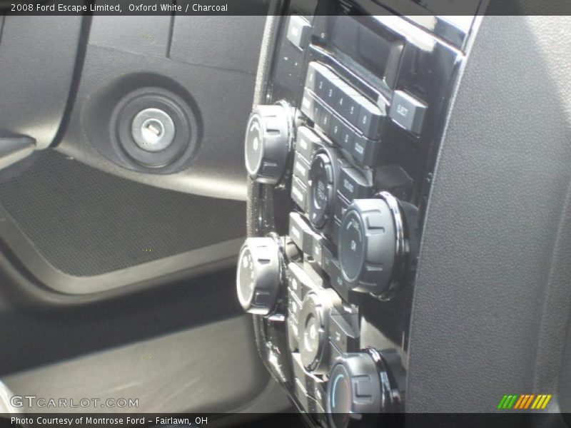 Oxford White / Charcoal 2008 Ford Escape Limited