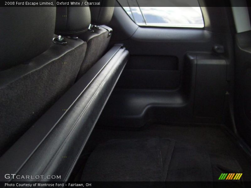 Oxford White / Charcoal 2008 Ford Escape Limited
