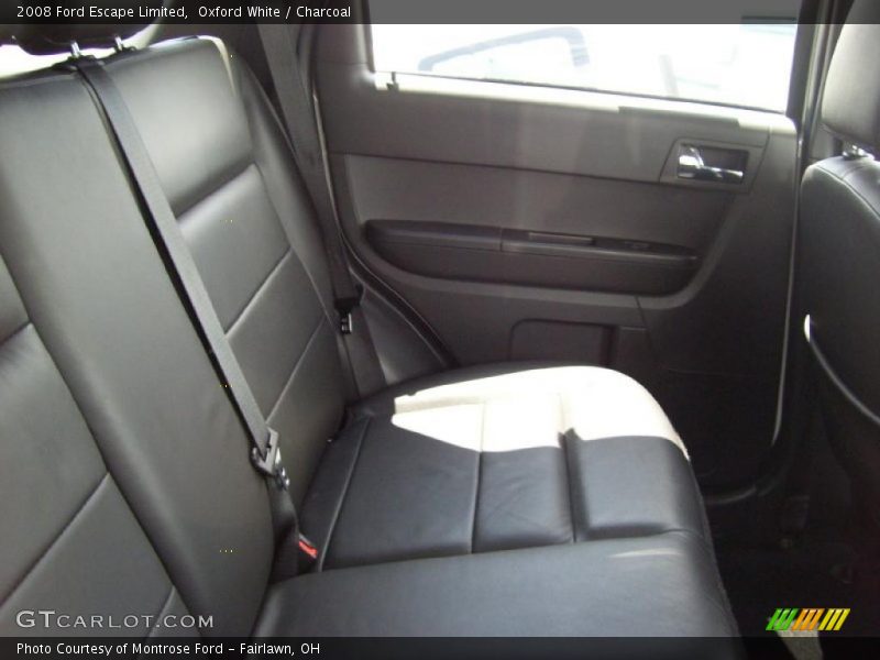 Oxford White / Charcoal 2008 Ford Escape Limited