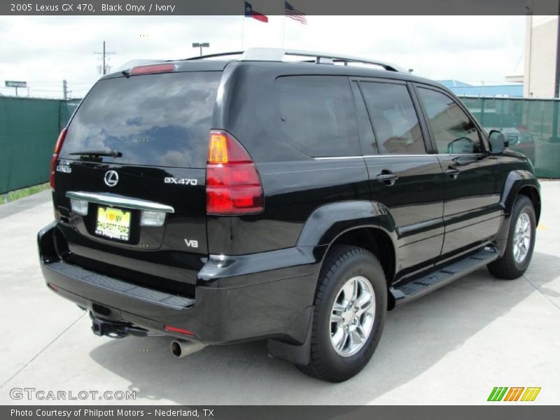 Black Onyx / Ivory 2005 Lexus GX 470