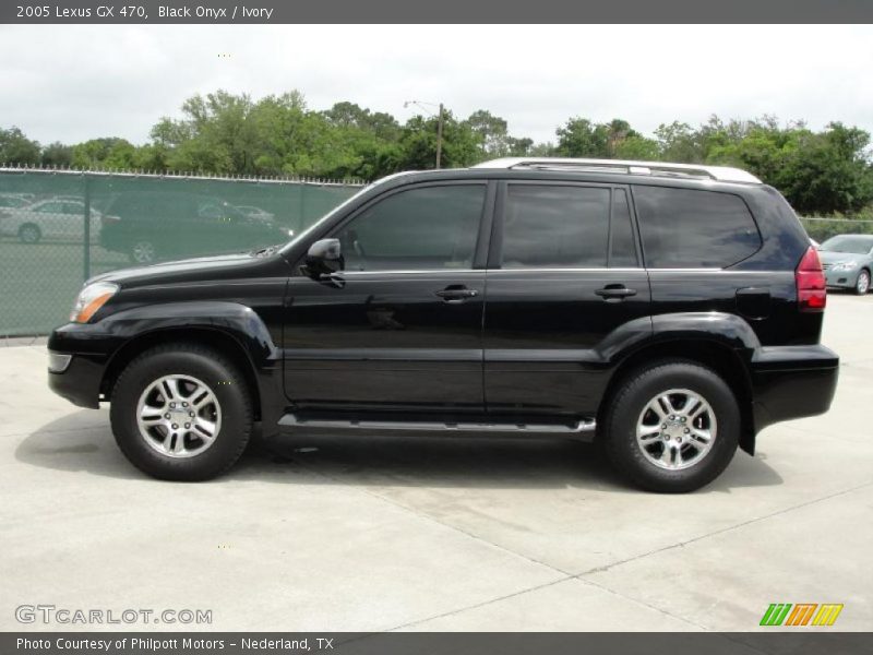 Black Onyx / Ivory 2005 Lexus GX 470