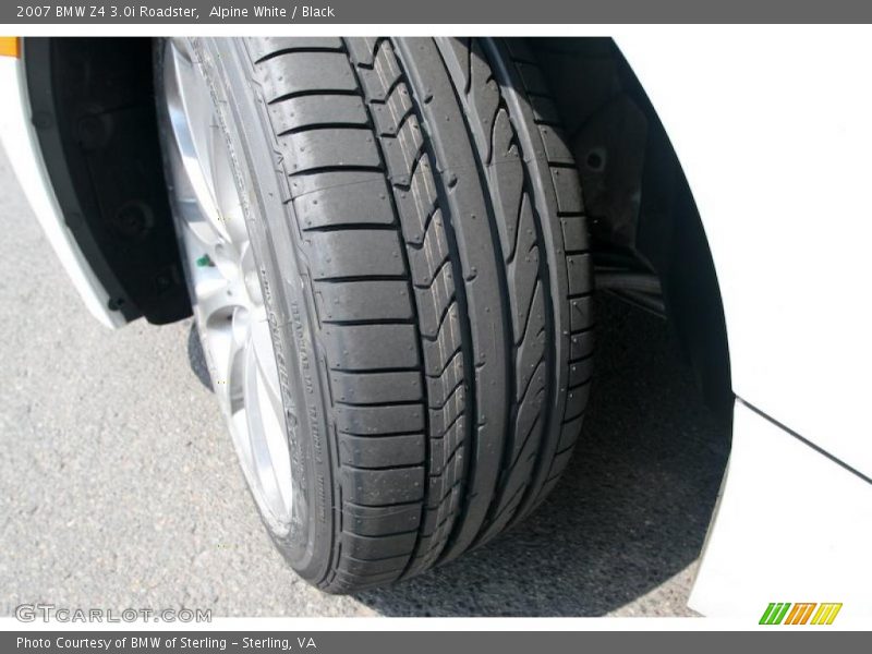 Alpine White / Black 2007 BMW Z4 3.0i Roadster