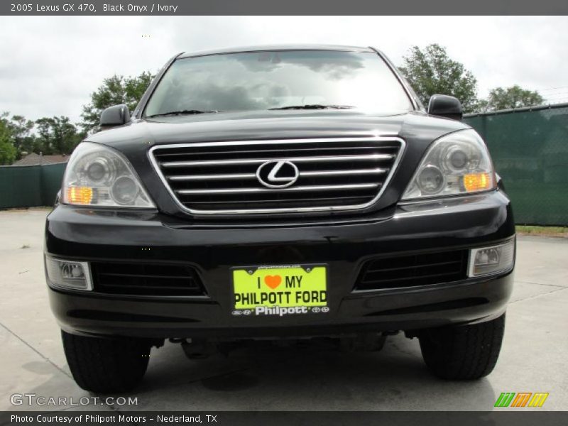 Black Onyx / Ivory 2005 Lexus GX 470