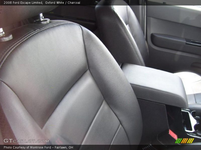 Oxford White / Charcoal 2008 Ford Escape Limited