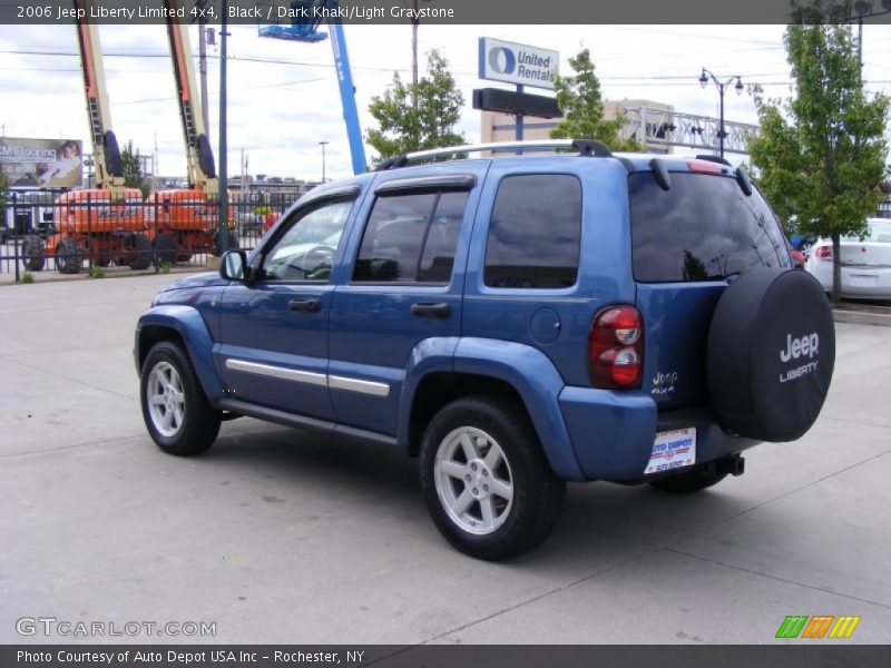 Black / Dark Khaki/Light Graystone 2006 Jeep Liberty Limited 4x4