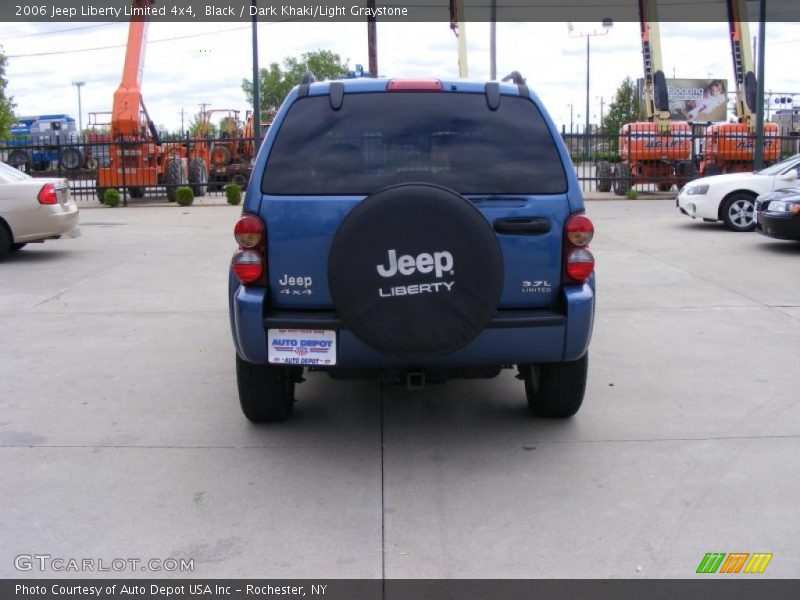 Black / Dark Khaki/Light Graystone 2006 Jeep Liberty Limited 4x4