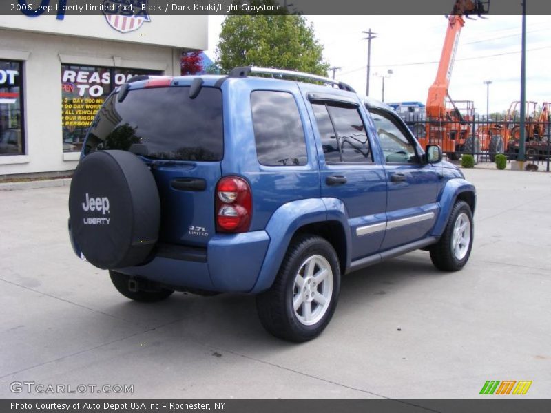 Black / Dark Khaki/Light Graystone 2006 Jeep Liberty Limited 4x4