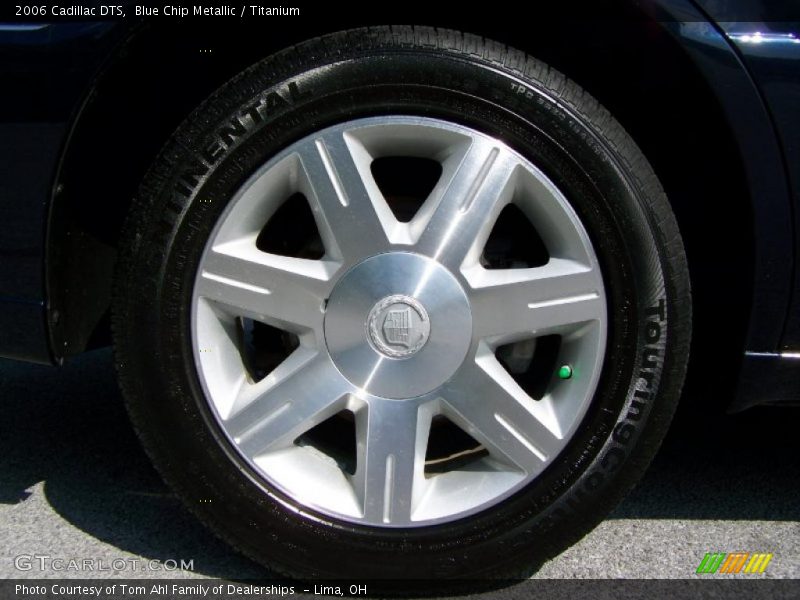 Blue Chip Metallic / Titanium 2006 Cadillac DTS