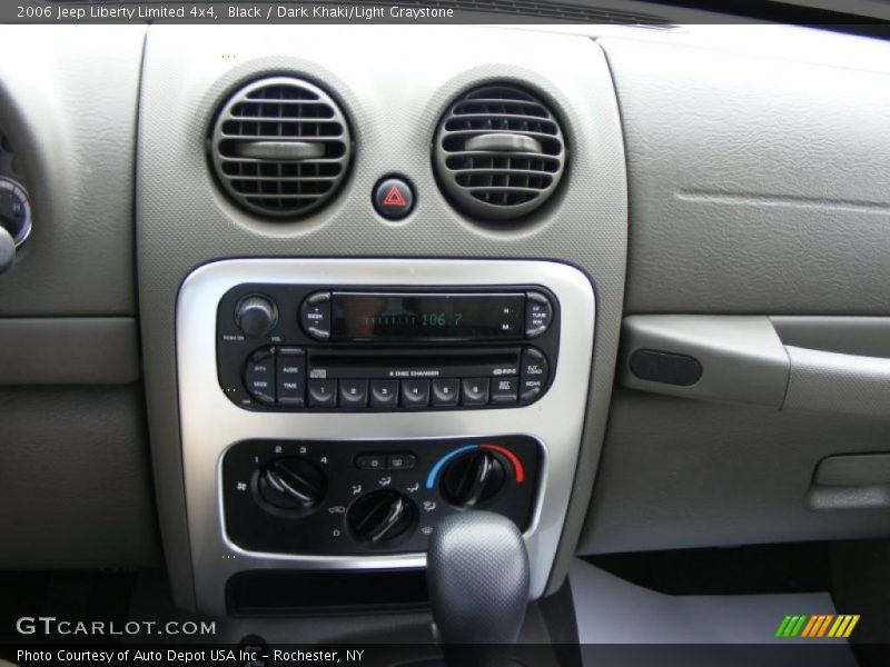 Black / Dark Khaki/Light Graystone 2006 Jeep Liberty Limited 4x4
