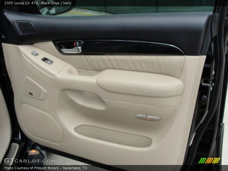 Black Onyx / Ivory 2005 Lexus GX 470
