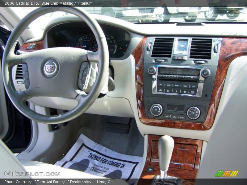 Blue Chip Metallic / Titanium 2006 Cadillac DTS
