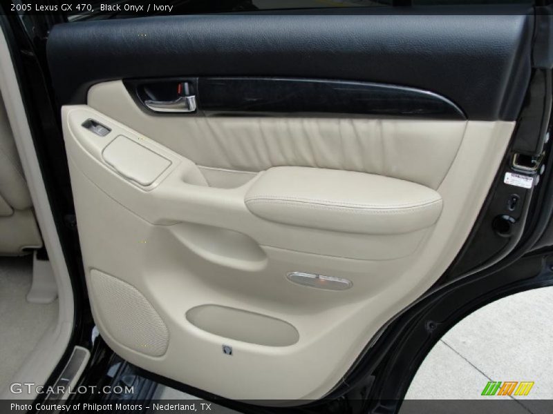 Black Onyx / Ivory 2005 Lexus GX 470