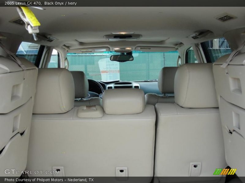 Black Onyx / Ivory 2005 Lexus GX 470