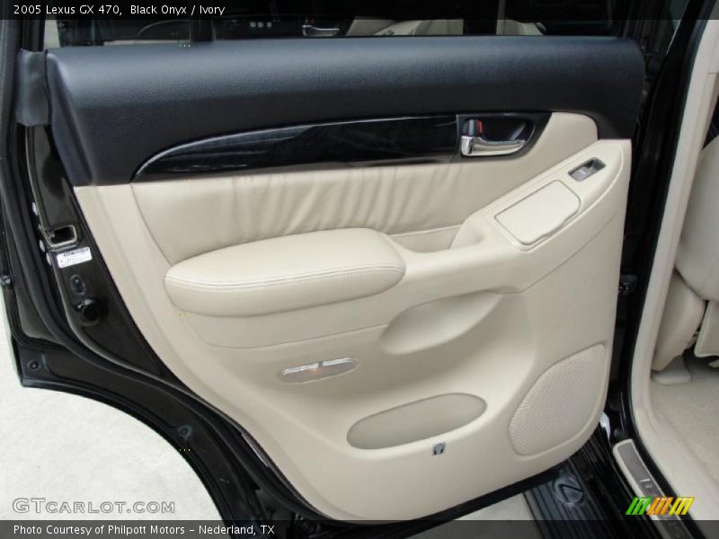 Black Onyx / Ivory 2005 Lexus GX 470
