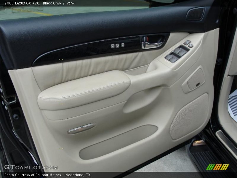 Black Onyx / Ivory 2005 Lexus GX 470