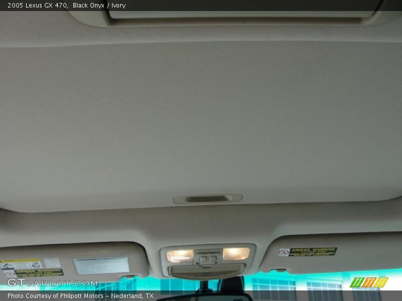 Black Onyx / Ivory 2005 Lexus GX 470