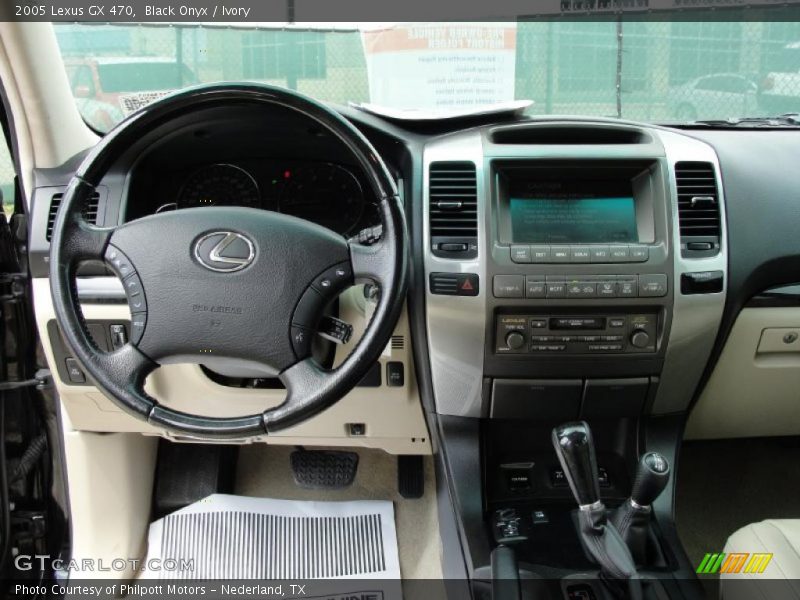 Black Onyx / Ivory 2005 Lexus GX 470