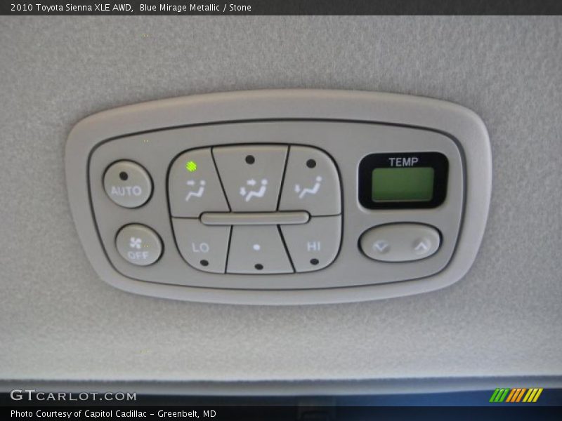 Blue Mirage Metallic / Stone 2010 Toyota Sienna XLE AWD